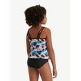 thumbnail image 2 of Justice Girls Ruffle Two Piece Tankini Swimsuit, Sizes XS-XL, 2 of 4