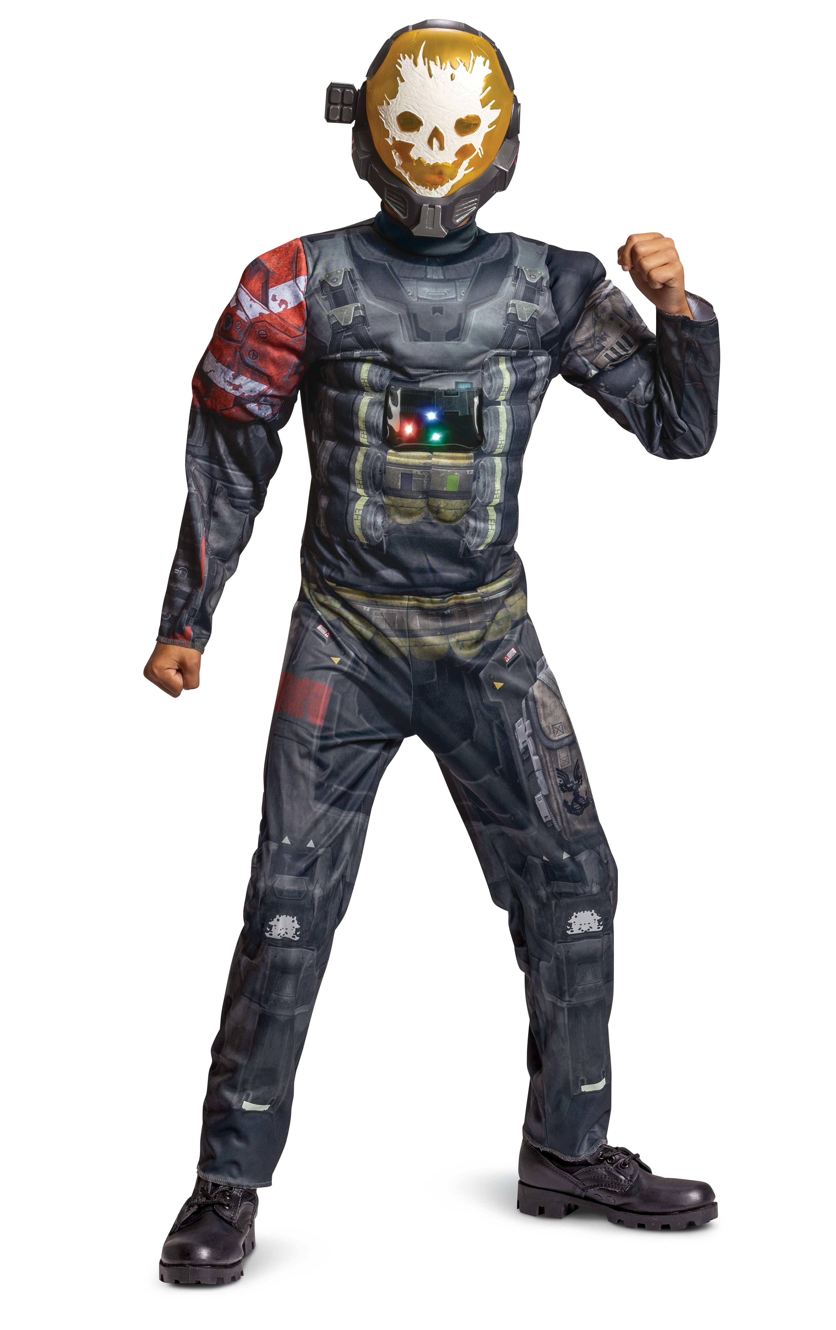 Disguise Halo Emile Muscle Exclusive Boy Costume