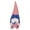 H, variant on Chmadoxn Fourth of July Decorations, Independence Day Rudolph Memorial Day Gnomes, Independence Day Gifts Gnomes Decorations for Gnomes at Home Ornament (6.6×3.1 inch)