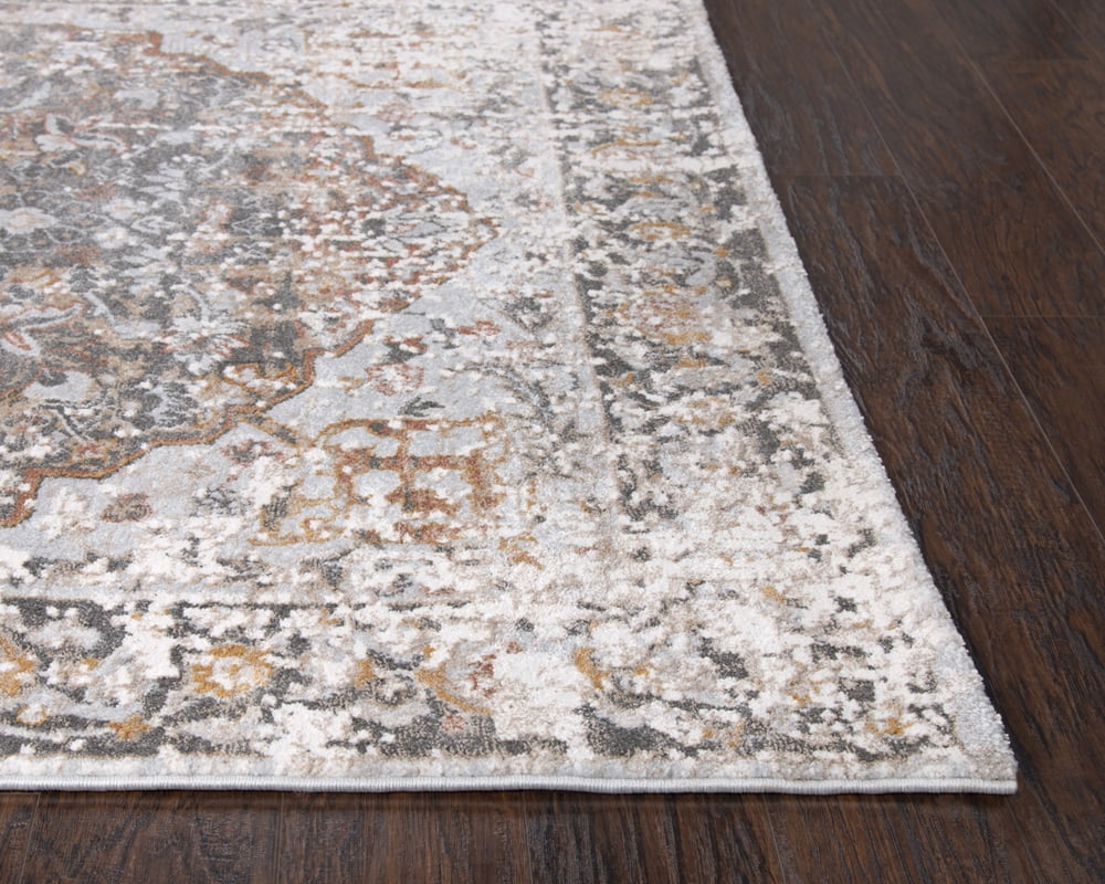 Rizzy Rugs Bristol Area Rug BRS103 Beige Faded Shaded 3' 11" x 5' 6" Rectangle
