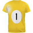 thumbnail image 2 of Halloween Billiard Pool Ball One Costume All Over Mens T Shirt, 2 of 2