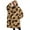 Beige and Black, variant on Oversized Wearable Blanket Hoodie,Beige and Black Leopard Pattern Sherpa Blanket Hoodie with Super Pockets,Super Warm Fuzzy Pullover for Women & Men