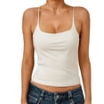 thumbnail image 4 of LILIYA 2026 Women Camisole with Built-in Bra Cup Strap Supportive Padded Tank Top Seamless Layering Cami Undershirt for Yoga Casual Wear, 4 of 6