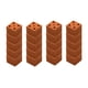 thumbnail image 1 of 20 piezas de mini ladrillos de arcilla cocida para pared, ladrillos en miniatura para construcción de modelos mitad roja, 1 of 9