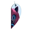 thumbnail image 4 of Sonic and Amy Rose Matching Heart Necklaces Keyrings | Sonic the Hedgehog Gamer Couples BFF Gift | Valentine's Day Gift for Him or Her, 4 of 6