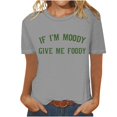 thumbnail image 2 of Fiudx Ofertas Flash Artículos En Oferta Camiseta Informal Ya La Moda con Cuello Redondo y Manga Corta para Mujer, 2 of 4