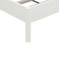 thumbnail image 4 of Castle Place Rattan Queen Wooden Platform Bed, White, 4 of 8