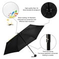 thumbnail image 4 of JSTEL Dia De Muertos Mexican Sugar Skull Day Of The Dead Folding Umbrella for Rain Sun Travel Mini Lightweight Compact Umbrellas, 4 of 5
