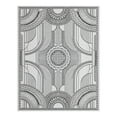 thumbnail image 2 of Unique Loom Outdoor Traditional Collection Area Rug - Deco (7' 10" x 10' Rectangle White and Black), 2 of 6