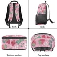thumbnail image 6 of HUIACONG Koala Strawberry Print School Backpack for Boys Girls Ages 6-18 Ergonomic Padded Shoulder Straps Large Capacity Back to School Backpack for Elementary Middle High School Use, 6 of 7
