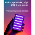 thumbnail image 4 of Luz de Video LED de 3100 MAh, Batería Recargable Incorporada Regulable de 2500-9000 K, Luz de Relleno de Pantalla LCD Hugo iluminación de fotografía, 4 of 10