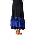 thumbnail image 4 of Vestido grande de ala grande para mujer para baile de salón  con banda elástica jinwen Vestido de baile latino, 4 of 5