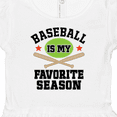 thumbnail image 4 of Inktastic Baseball Is My Favorite Season Girls Baby Dress, 4 of 5