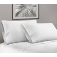 thumbnail image 1 of Greek Key Ultra Soft 1800 Series Egyptian Comfort 4 Piece Sheet Set (king, White), 1 of 3
