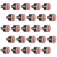 thumbnail image 2 of 25Pcs Pool Cue Tips Leather Billiard Cue Tips Screw On Pool Cue Tips Replacement Cue Tips, 2 of 2