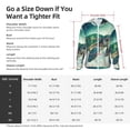 thumbnail image 5 of Uemuo Watercolor Turtle1 Pattern Women's Full Zip UPF 50+ Sun Protection Hoodie Jacket Long Sleeve Sun Shirt Hiking Outdoor Performance with Pockets-Large, 5 of 9