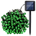 thumbnail image 3 of Somnr 100 LED Solar Christmas Lights - 39ft Waterproof Outdoor Decor for Garden & Patio (Green), 3 of 8