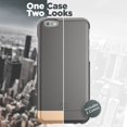 thumbnail image 3 of iPhone 6 Plus / 6S Plus, Encased (SlimShield Series) Ultra Thin Hybrid Cover w/ HD Screen Protection (Gray), 3 of 7