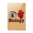 thumbnail image 1 of Eye Heart Biology  Rectangle Acrylic Fridge Refrigerator Magnet, 1 of 4