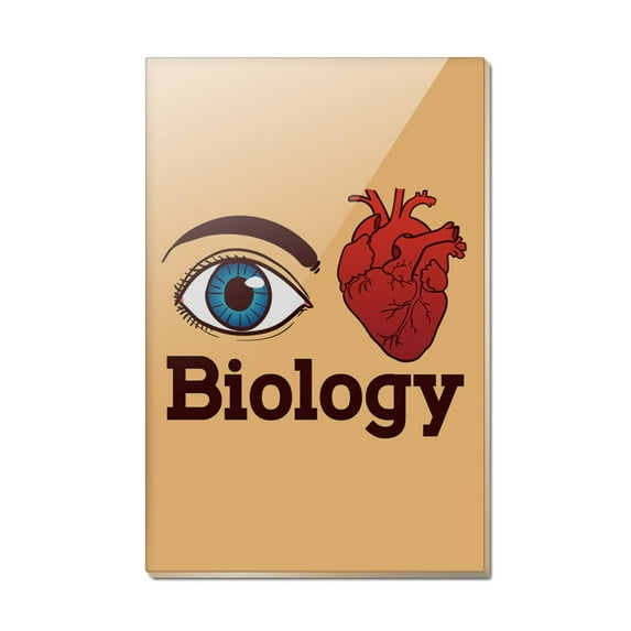Eye Heart Biology Rectangle Acrylic Fridge Refrigerator Magnet