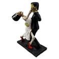 thumbnail image 2 of Atlantic Collectibles Day Of The Dead Wedding Foxtrot Dance Skeleton Frankenstein Skull Bride And Groom Couple Figurine, 2 of 4