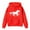 1#Red, variant on Byoo Toddler Girls Horse Hoodie Kids Casual Pullover Hooded Sweatshirt with Long Sleeves