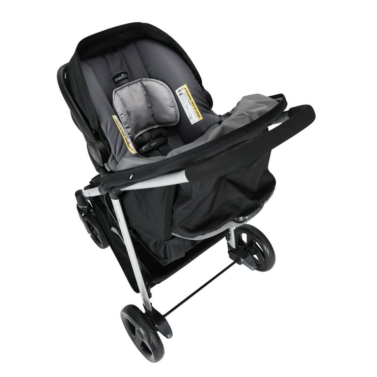 Evenflo flipside travel system with litemax store infant car seat