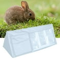 thumbnail image 3 of 210D Oxford Cloth Triangle Dust-proof Waterproof Rabbit Hutch Cover Poultry Cage AccessoryGray, 3 of 9