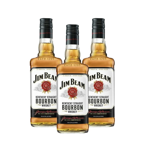 Pack De 3 Whisky Jim Beam Bourbon 700Ml