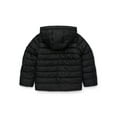 thumbnail image 2 of Ixtreme Boys Retro Stripe Quilted Hooded Puffer Jacket, Sizes 4-18, 2 of 3