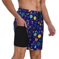 thumbnail image 2 of Fotbe Mathematics And Chemistry Traje de Baño para Hombre – Shorts de Natación de Secado Rápido con Forro y Bolsillos-X-Large, 2 of 6