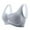 Gray, variant on Penkiiy Women Bras Women's Bra Underwear Removable Shoulder Strap Daily Comfort Bra Underwear Khaki Bras