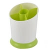 Plastic Household Kitchen Tableware Fork Chopsticks Spoon Holder Green White