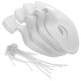 thumbnail image 3 of 10Pcs White Paper Mask Blank For Hand Painted DIY Crafts Ideal For Birthday Celebrations Carnival Events School Activities Masquerade Parties, 3 of 5