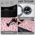thumbnail image 5 of Yuyamidu Pink Strawberry Rear Trunk Cargo Liner 29" x 39", Non-Slip Trunk Floor Mat for Sedans SUVs Trucks, All Weather Easy Clean Auto Interior Accessory, 5 of 7