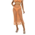 thumbnail image 2 of Liacowi Women Crochet Skirt Hollow Out Cover Up Skirt Knitted Mini Short Beach Cover Ups Summer Swim Bikini Coverups Dress, 2 of 4