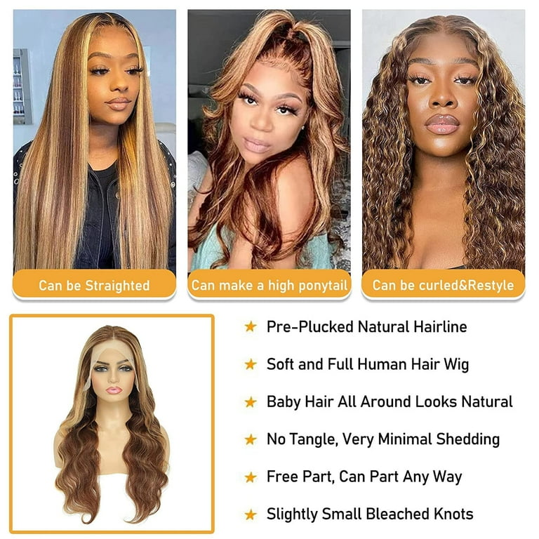Lace front wig 4 way part hotsell