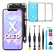 thumbnail image 1 of Nueva pantalla Oled para iPhone X XS XR 11 reemplazo de pantalla táctil para iPhone 12 11 Pro XS Max pantalla LCD sin píxeles muertos Tan Jianjun unisex, 1 of 1