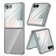 thumbnail image 1 of Funda para teléfono VEGO Galaxy Z Flip 7 de TPU transparente con protector de pantalla, 1 of 8