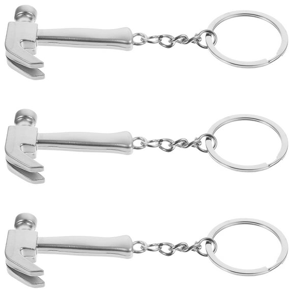 MEIBUTYUP Creative Key Ring with Detail for Everyday Use 3Pcs