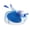 Blue, variant on Fascinators Hats For Women，Tea Party Wedding Hat Bucket Bowler Hat Clip Tea Party Headwear Hat Flower Mesh Ribbons Fascinatorss On A Headband Summer Ruffles Cap