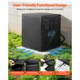 thumbnail image 6 of VEVOR Air Conditioner Cover, 32 x 32 x 36 inch Ac Cover for Air Conditioning Unit, Three-Layer, Waterproof Polyester Fabric, Mesh Ventilation, Universal Defender for Outdoor Outside Ac Unit, Black, 6 of 9