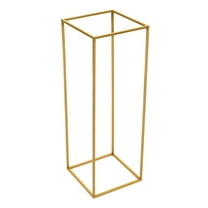 2Pc Flower Rack Vase Stand Prop Metal Art Geometric Column Wedding Party Decor