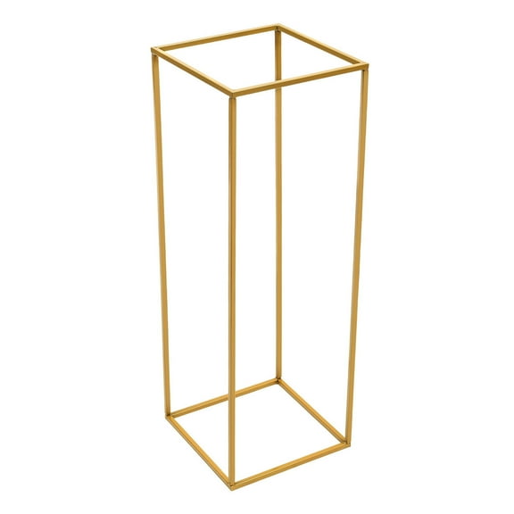 2Pc Flower Rack Vase Stand Prop Metal Art Geometric Column Wedding Party Decor