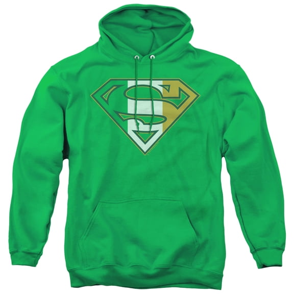 Superman - Irish Shield - Pull-Over Hoodie - X-Large