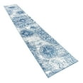 thumbnail image 2 of Unique Loom 3138672 2 x 13 Pi Grand Sofia Coureur Tapis&44; Bleu, 2 of 5