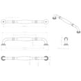 thumbnail image 3 of Jeffrey Alexander 658-192 Tiffany 7-9/16" (192 Mm) Center To Center Classic Transitional, 3 of 7