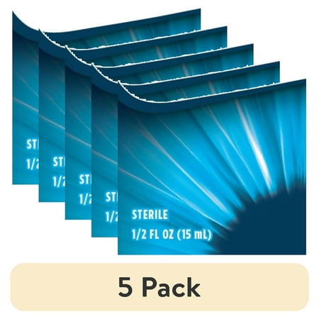 (5 pack) Bausch + Lomb Muro 128 Solution 5% 15 ML Each