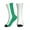 1 Black, variant on Men's Flag Of Nigeria Novelty Athletic Socks Women's Digital Printing Funky Patterned Crew Socks