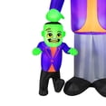 thumbnail image 4 of Occasions Monstre Gonflable Pré-Éclairé de 7 Pieds Décoration de Jardin d'Halloween, 4 of 5